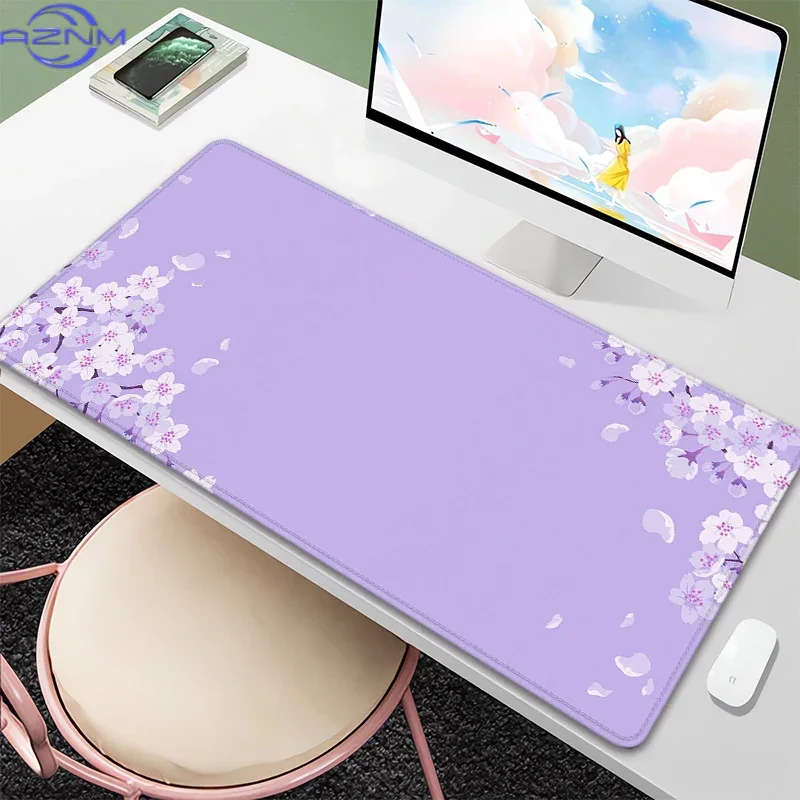 แผ่นรองโต๊ะลายดอกไม้สีม่วงพาสเ - Tradescantia Purple บทวิจารณ์และราคา