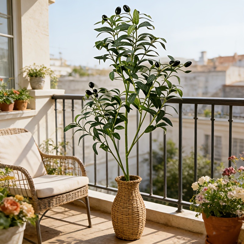 ต้นมะกอกประดิษฐ์ขนาด 28 ซม.-12 - Ficus Lyrata Tree บทวิจารณ์และราคา